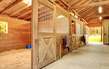 Mynydd Bach stable construction leads